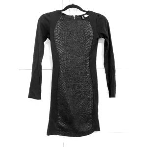 Faux snake skin dress from H&M collection ✨